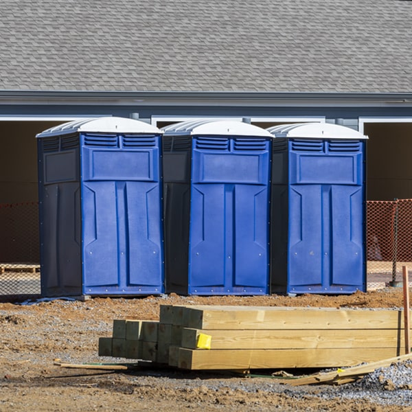 do you offer hand sanitizer dispensers inside the porta potties in Great Bend New York